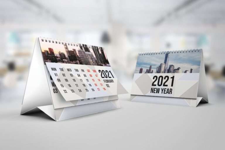 calendrier chevalet